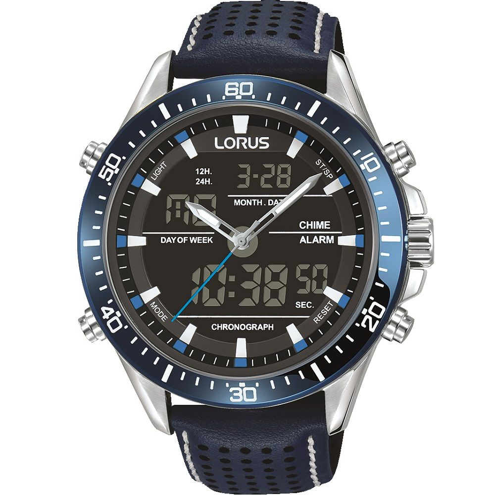 lorus dual display watch